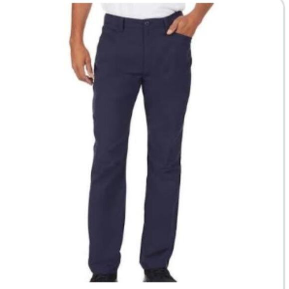 NWOT EDDIE BAUER Men's Navy Traveler Travex Pants Size 34x34 - Picture 1 of 7